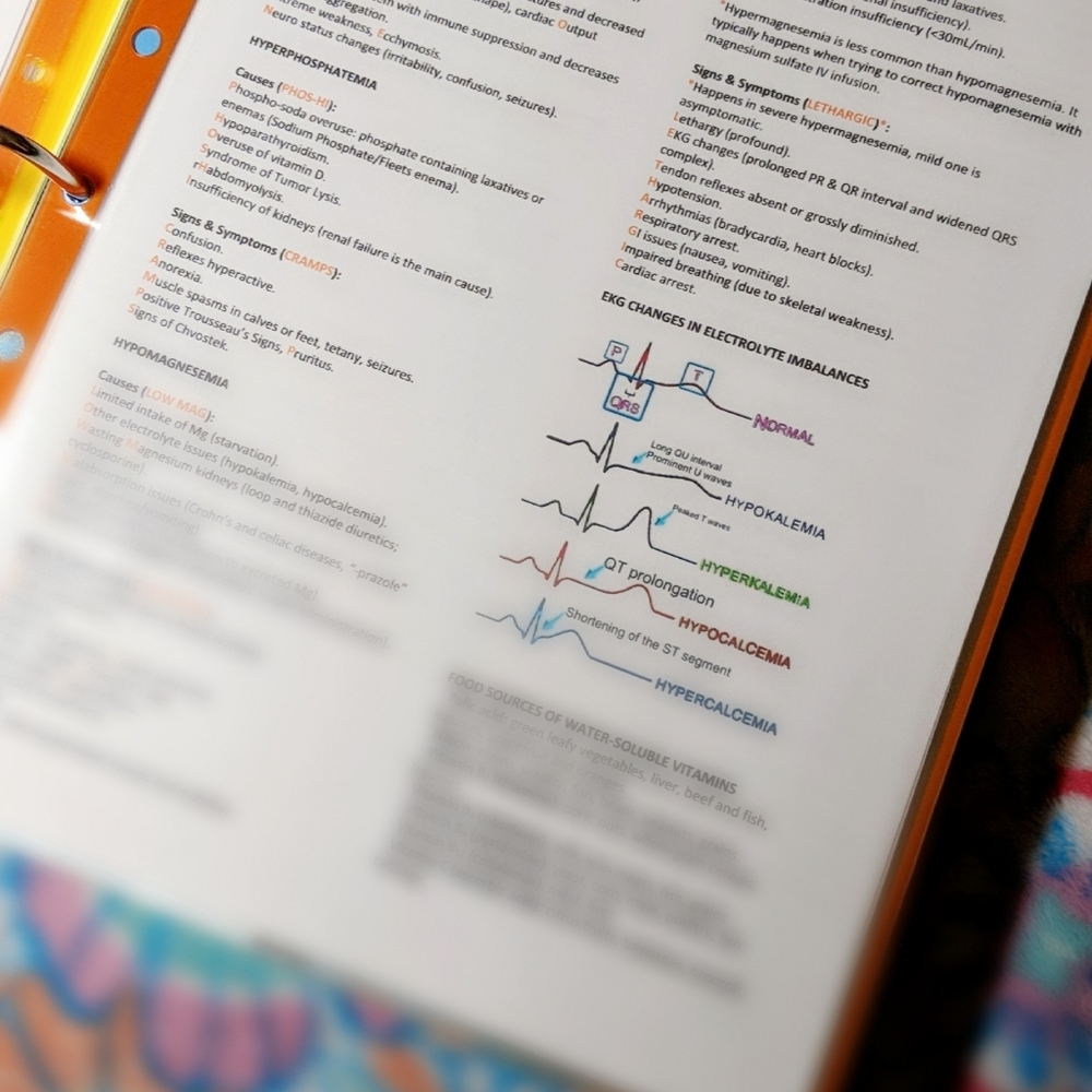 #οΈβ£9οΈβ£ π₯NCLEX REVIEWπ₯ Notes - Picture 3 of 4